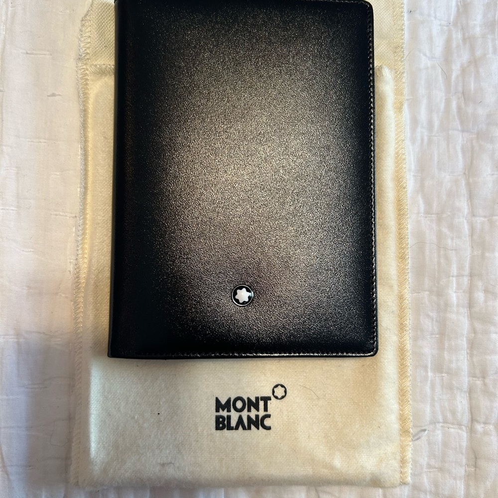 Montblanc Black Leather Card Holder